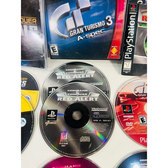 PC Game Disc Collection A-Spec PS2 Command & Conquer Generals/Red Alert Command - Picture 3 of 6